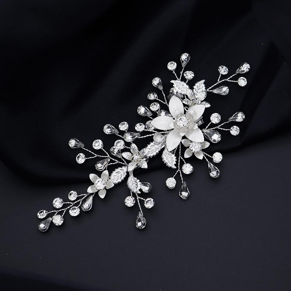Exquisite Handmade Flower Hair Clip For Bride Wedding Hanfu Ancient Elegant Fairy Core Hair Accessory