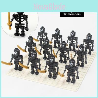 Skeleton Warrior Building Blocks Set With Diy Assembly For Kids And Adults
