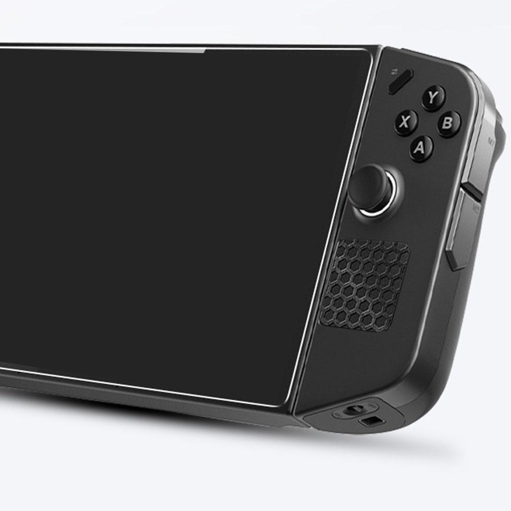 Aufkleber mit Kohlefaser-Muster für Legion Go Gaming-Konsole Aufkleber Hülle für Touchpad-Schutzaufkleber für Legion GO