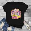 80S Jem And The Holograms Women T Shirt Graphic Unisex Polyester Crewneck TShirt Harajuku