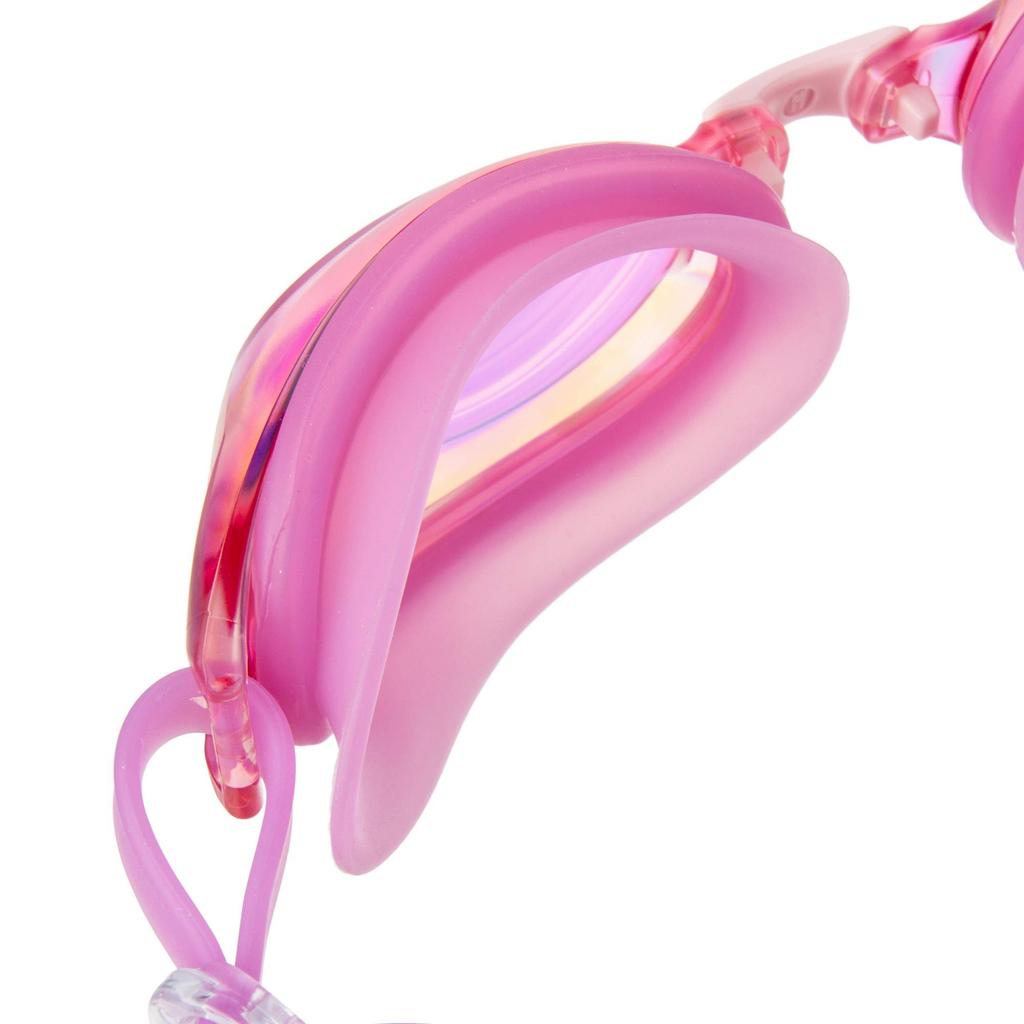 MIZUNO Swim Cushion Pink with Ruby Mirror Goggles, Type, N3JE602164,