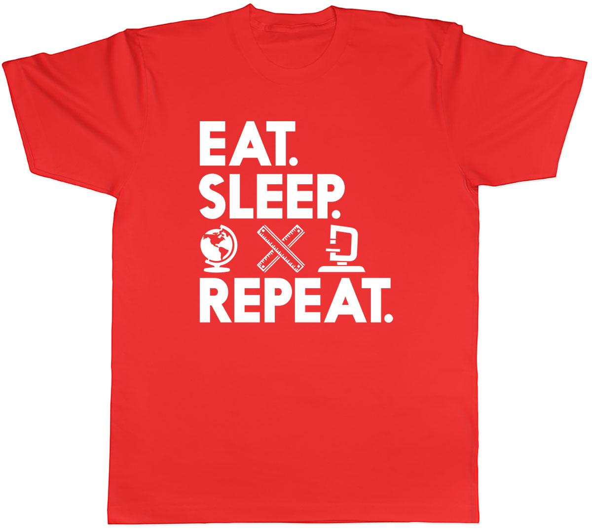 Eat Sleep Teaching Repeat Unisexs Unisex TShirt Tee S