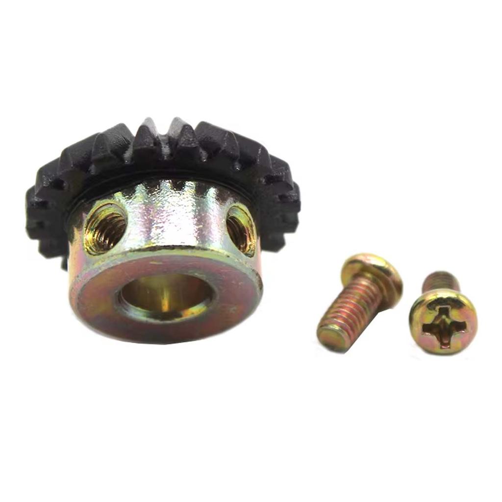 8mm Aperture 20T Bevel Gear, 90 Degree Transmission Steering Bevel Gear Iron Transmission Accessories