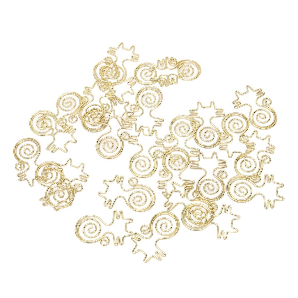 150Pcs Cat Shaped Paper Clip Adorable Fade Resistant Antislip Fun Paperclip for Office School Home