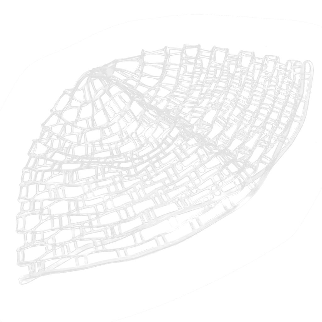 Fly Fishing Landing Net Soft Rubber Mesh Trout Bass Fishing Catch and Release Net50#