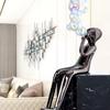 Modern Sculptures Living Room Creative Aesthetic Sculptures People Luxury Nordic Design Figurines Elegant Statue Home Decoration