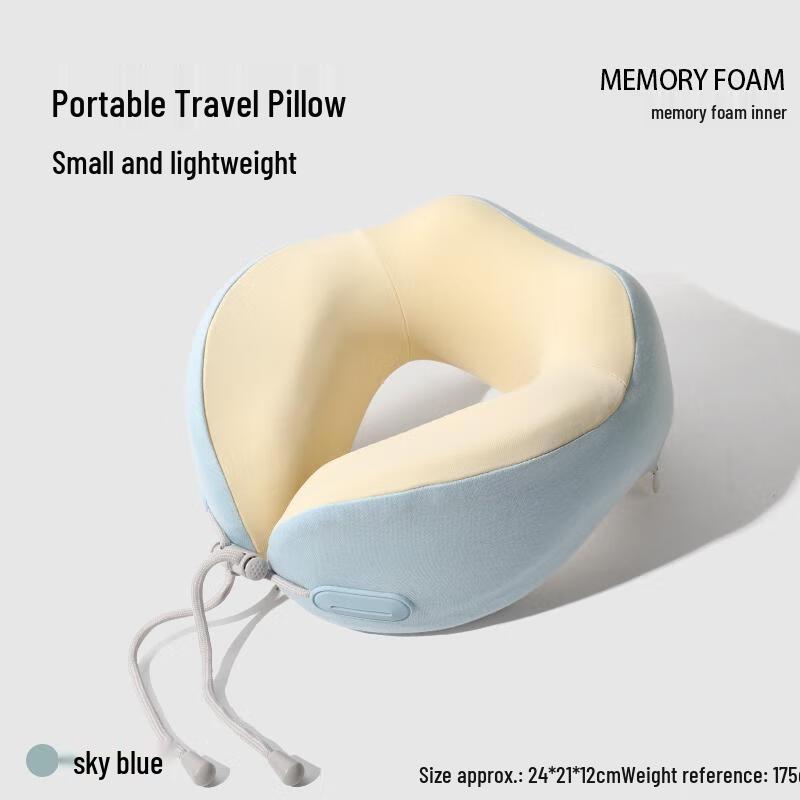 Memory Foam U-Shape Travel Neck Pillow
