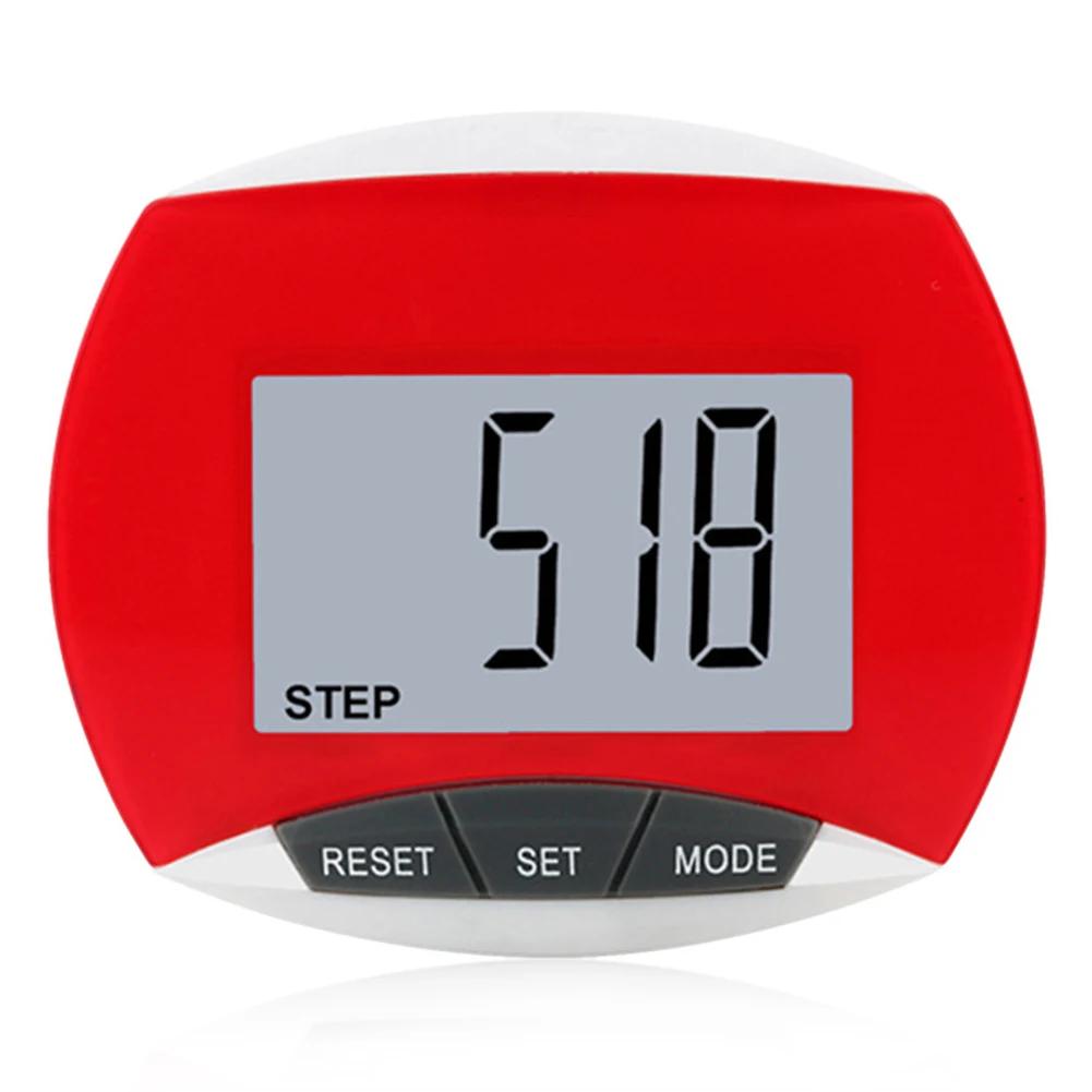 Digital Walking Pedometer Built-in Clip Movement Calories Counter LCD Display Multi-Function for Men Women Kids Adults Seniors