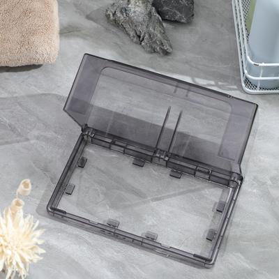 1Pcs Waterproof Socket Cover Double-Position Thickened Sticky Adhesive Outlet Protective Cover Splash-Proof Socket Box