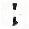 4-in-1 Double-Ended Makeup Brushes: Foundation, Powder, Blush, Highlighter, Contour Brush Set