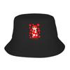 Hot Summer Headwear Yayoi Kusama Bucket Hat Hip Hop Unisex Women Sun Hat Bob Hats Foldable Fishing Cap Outdoor Sport