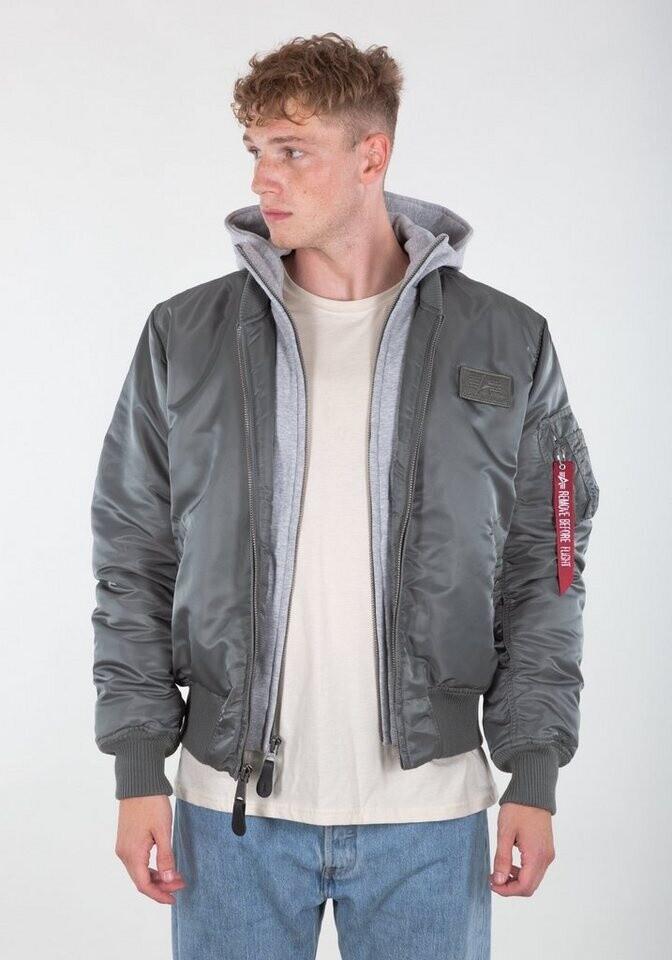 Зимняя куртка Alpha Industries MA-1 D-Tec Hood Bomber Jacket (183110) винтажно-зеленый