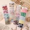 20pcs/set Lovely Cotton Print floral BB Hair Clips for Baby Girls 2.2'' Colorful Summer Hairpins Headwear Kids Hair Accessories