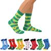Plus Size Men's Soccer Socks, Mid-calf Socks
