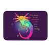 Custom Smiling Leucistic Axolotl Doormat Non-Slip Entrance Bath Kitchen Door Floor Mats Salamander Animal Living Room Carpet Rug