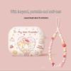AirPods 3 Protective Case with Animal & Strawberry Lanyard