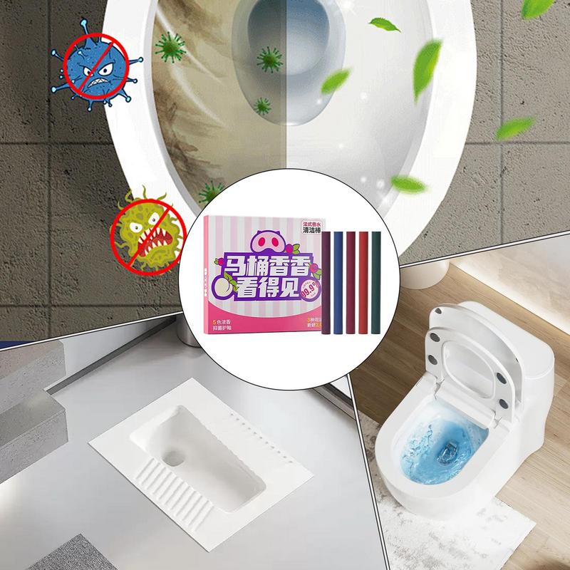 Toilet Bowl Cleaner Draining Deodorizing Freshener Stick Effective Concentrated Descaling Toilet Cleaning Stick Natural Smell