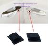 1 Pair Front Door Handle Button Switch Rubber Black For Kia Sportage 2017 -