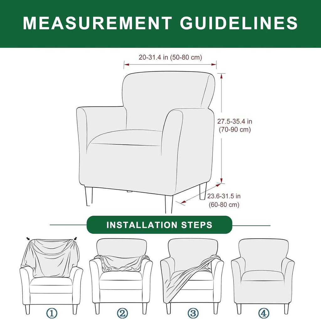 Universal Small Sofa Chair Cover - New Style for Home & Cafe