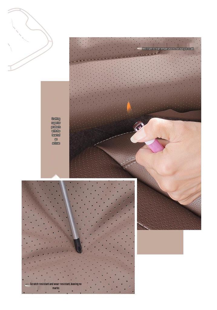Polestar 2/3/4 High-Grade Breathable Car Seat Cushion for All Seasons