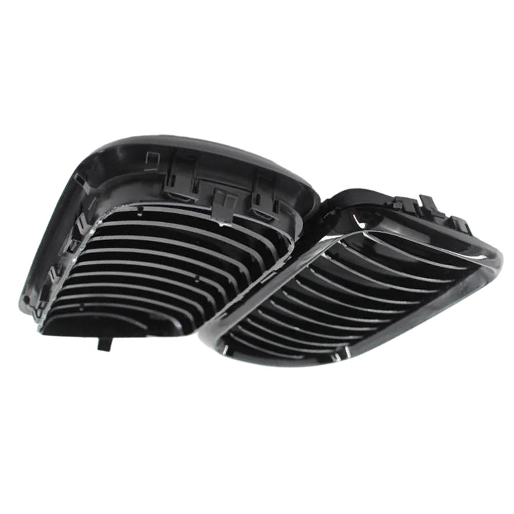 Auto Frontklappe Nieren-Kühlergrill Glänzend Schwarz Für BMW E36 3er Serie 1997 1998 1999 Facelift 51138195152 51138195151