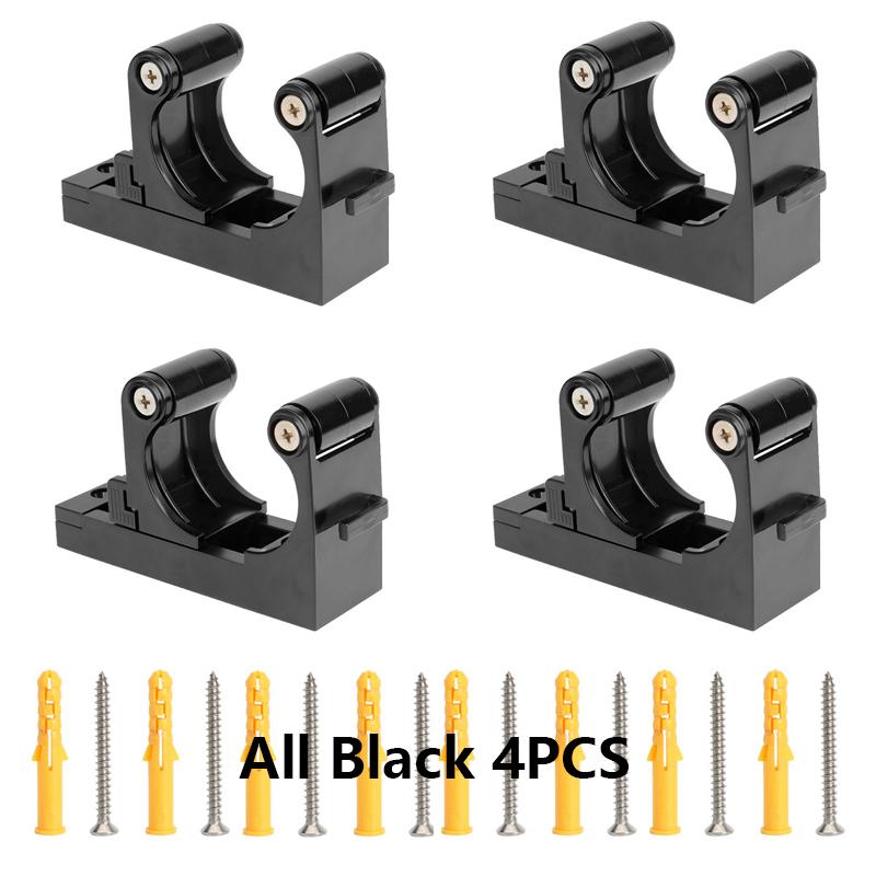 2/4PCS Adjustable Bicycle Hanger MTB Road Bike Wall Mount Storage Holder Portable Bicycle Clip Buckle Stand Cycling Parking Rack