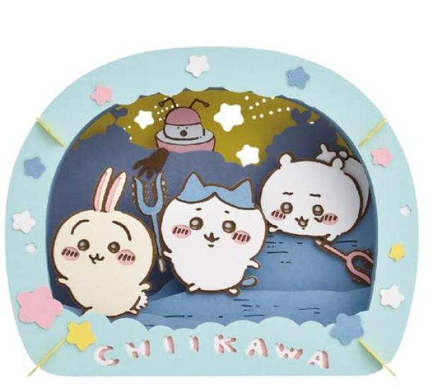 Ensky Chiikawa PT-246 Покорение Приблизительно В80 x Ш100 x Г42 мм Сделано из бумаги