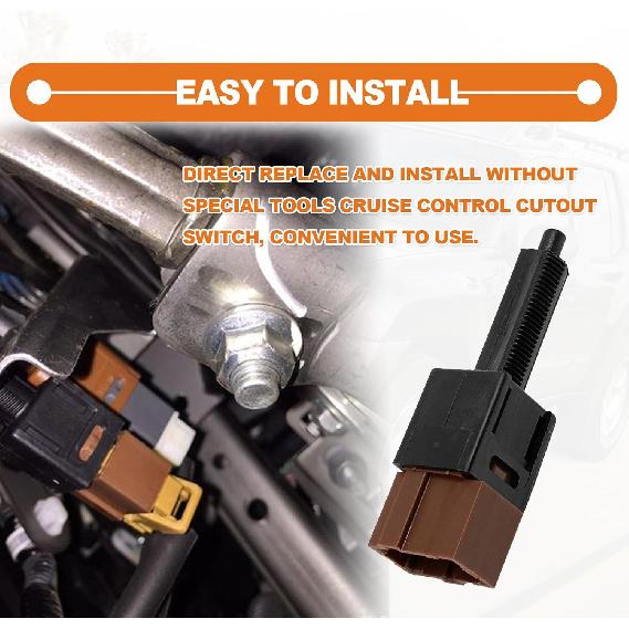 Brake Light Switch, Cruise Control Cutout Switch, Stop Lamp Stoplight Switch Assembly Compatible With Nissan Altima 350Z Sentra Rogue, For Infiniti