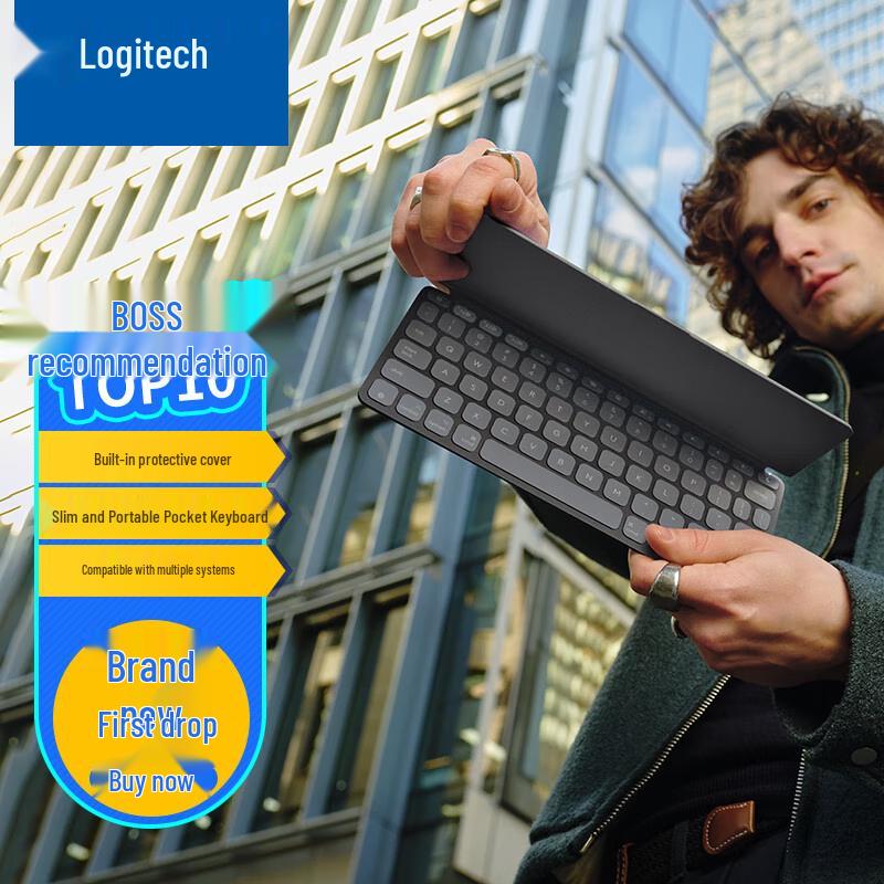 

Logitech Keys-To-Go 2 Portable Multi-Device Bluetooth Keyboard