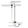 Argb Kontrolcü 5V 3Pin Sata Arayüzü Uzatma Kablosu Işık Kontrolcü Adaptörü PC Fanı CPU Soğutucu Fanı Işık Şeridi Radyatör İçin