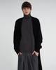 TENER Tnr Oversized Long Cardigan Black