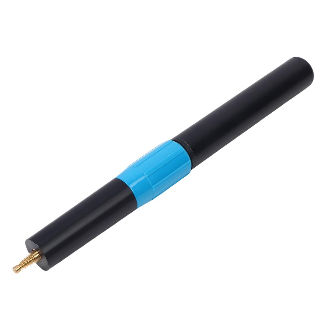 11 Inch Pool Cue Extension Aluminium Alloy Billiard Telescopic Cue Extension Ergonomic Grip for Snooker