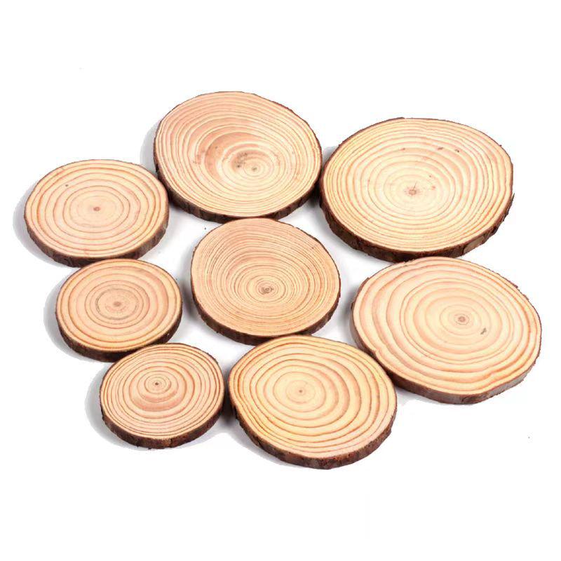 Customized Thick Wood Slices, Material Processing