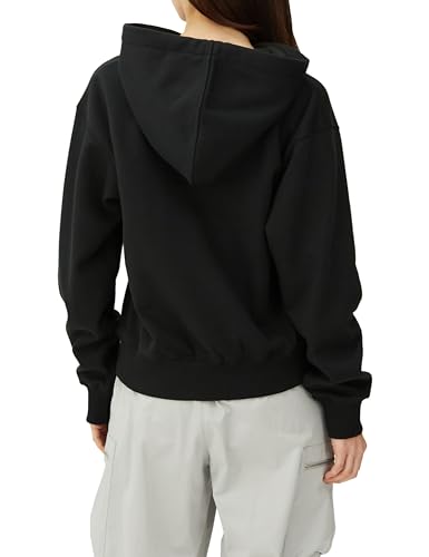 Emporio Armani Women's Hoodie 98. Black