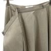 CLANE Long Length Asymmetrical Hem Skirt 1 Gray Women Used