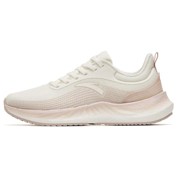 

Anta Martian Foam Textile, TPU Abrasion Resistant Breathable Low top Running Shoes Women s White Gray 122315585-4 37.5