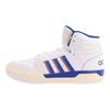 Adidas Neo Entrap Mid Synthetic Leather Comfortable Durable Mid-Top Skate Shoes Men Sneakers White Blue Orange FW3454