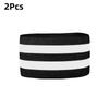 2Pcs High Visibility Reflective Cycling Trouser Straps Adjustable Leg Gaiters for Night Riding Commuting Running