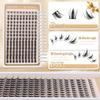 New Style DIY Cluster False Eyelashes: Japanese & Korean Natural Dense Segments