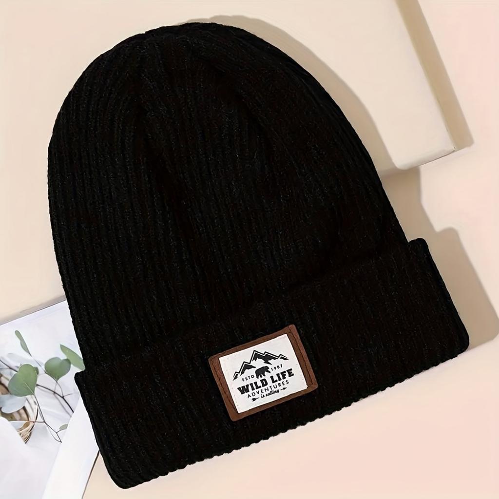 Unisex Winter Hat, Adjustable Loose Fit,Suitable for Outdoor Activities and Daily Wear, Hand Washed Design for Warmth and Cold Resistance