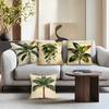 Vintage Green Leaf Serie Pillowcase Printed Polyester 40/45/50Cm Throw Pillowcover Decorative Sofa Cushion Pillowslip Home Decor
