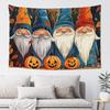 Halloween Gnome Pattern Tapestry Wall Hanging Blanket Tapestry Home Decor Items Wall Decorations
