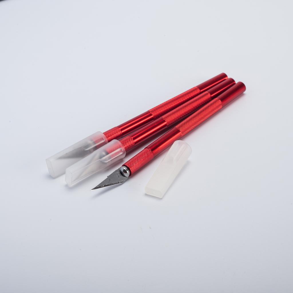 Metal Carving Scalpel Knife Tools Kit Anti-Slip Blades Engraving Craft Craft Knives Mobile Phone PCB DIY Hobby Repair Hand Tools