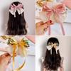 Children's Red Bow Hairpin - Perfect for All Occasions, Suitable for The Back of The Head, for Girls' Hair Clips, Girls' Headwear