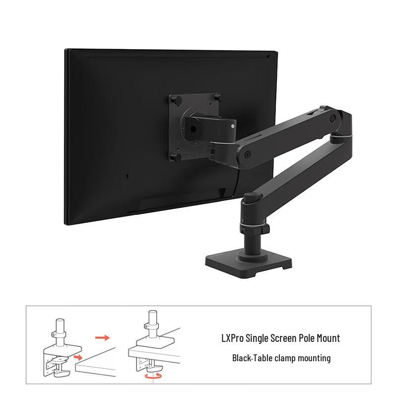 LuSe LX PRO Desk Mount Monitor Arm
