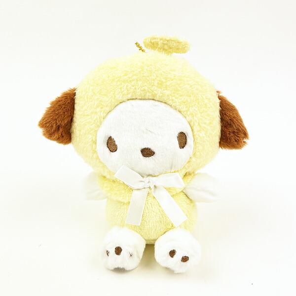 Sanrio Pochacco Pastel Fruit Cape Mascot Plush Green