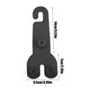 1PC Car Seat Headrest Hook Multi-use Auto Back Seat Storage Organizer Hanger Storage Holder for Handbag Purse Bags Clothes