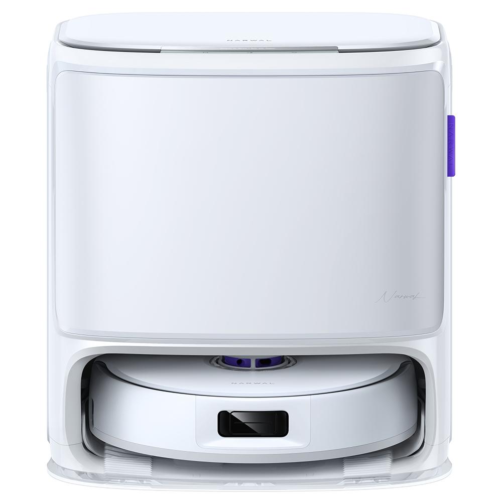 NARWAL Freo Z10 Robotický vysavač a mop, Bez zamotávání, Sací výkon 15 000 Pa, Přizpůsobuje se těžko dostupným oblastem, Samosypání, Mytí a sušení mopu