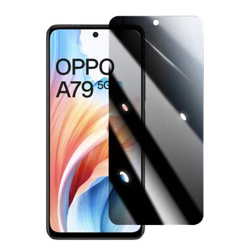 

Антишпионское закаленное стекло для OPPO A79 A2 5G, защитная пленка для экрана с полным покрытием, защитная пленка