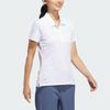 Adidas Ultimate365 Solid Short Sleeve Polo Shirt Women Tops White IP4216